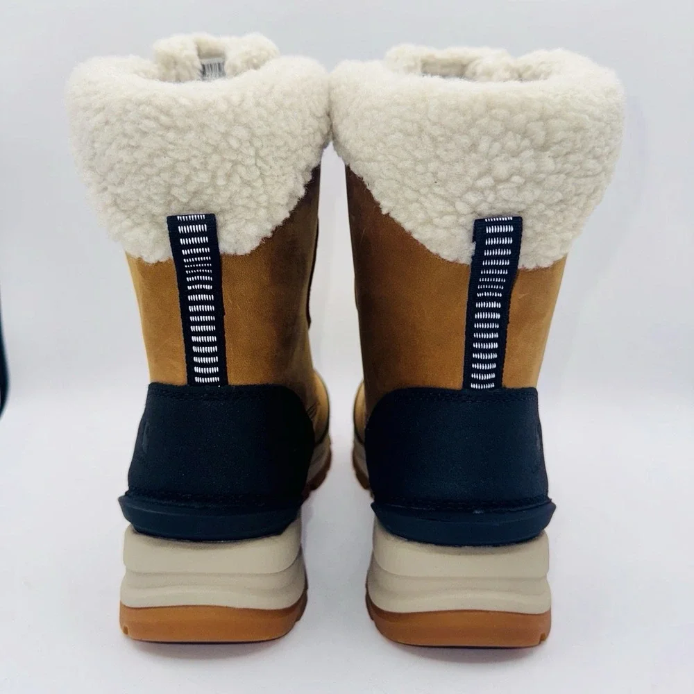 Carhartt Pellston Boots Women's Size 8.5 Gold Waterproof Leather‎ Shearling